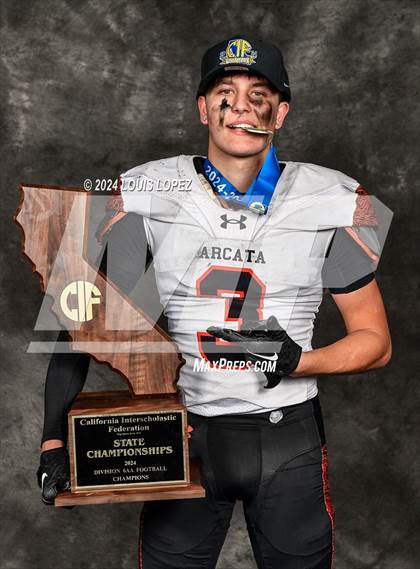 Thumbnail 2 in Arcata (CIF State DIV 6AA Championship Trophy Award Photos) photogallery.