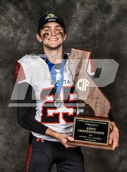 Thumbnail 3 in Arcata (CIF State DIV 6AA Championship Trophy Award Photos) photogallery.