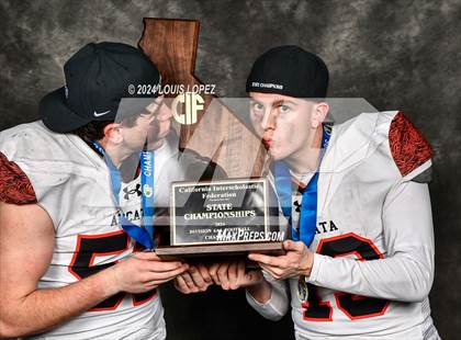 Thumbnail 1 in Arcata (CIF State DIV 6AA Championship Trophy Award Photos) photogallery.