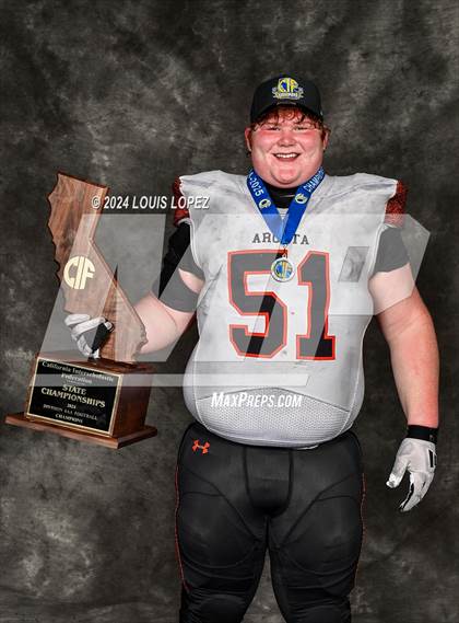 Thumbnail 1 in Arcata (CIF State DIV 6AA Championship Trophy Award Photos) photogallery.