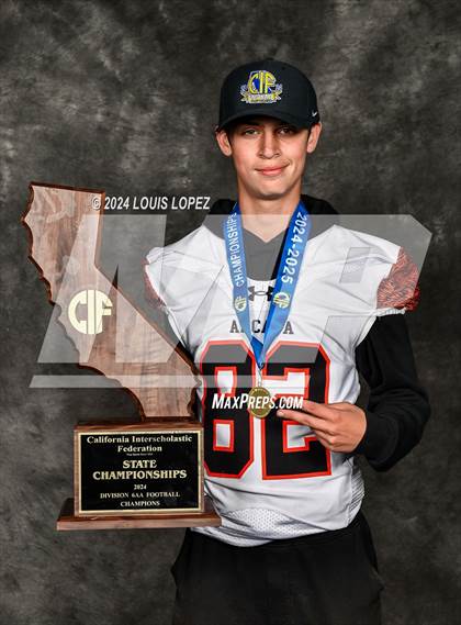 Thumbnail 2 in Arcata (CIF State DIV 6AA Championship Trophy Award Photos) photogallery.