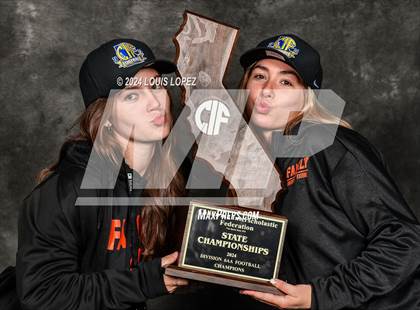 Thumbnail 2 in Arcata (CIF State DIV 6AA Championship Trophy Award Photos) photogallery.