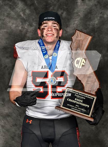 Thumbnail 2 in Arcata (CIF State DIV 6AA Championship Trophy Award Photos) photogallery.