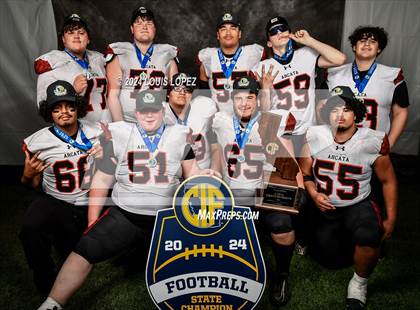Thumbnail 1 in Arcata (CIF State DIV 6AA Championship Trophy Award Photos) photogallery.