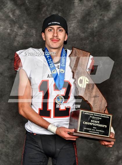 Thumbnail 3 in Arcata (CIF State DIV 6AA Championship Trophy Award Photos) photogallery.