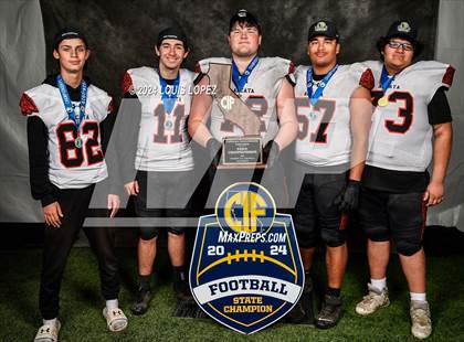 Thumbnail 2 in Arcata (CIF State DIV 6AA Championship Trophy Award Photos) photogallery.