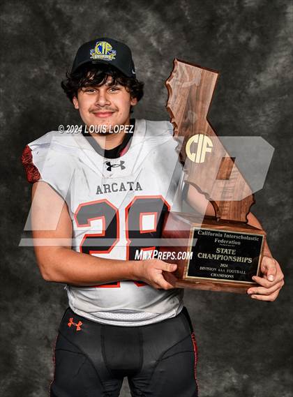 Thumbnail 3 in Arcata (CIF State DIV 6AA Championship Trophy Award Photos) photogallery.