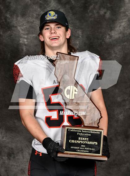 Thumbnail 1 in Arcata (CIF State DIV 6AA Championship Trophy Award Photos) photogallery.