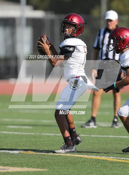 Thumbnail 2 in JV: JSerra Catholic @ Notre Dame (SO) photogallery.