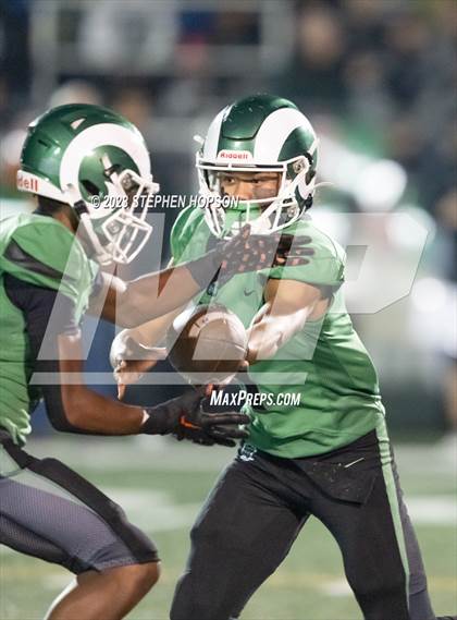Thumbnail 1 in St. Mary's vs. Manteca (Sac Joaquin D2 Semi Final playoff Round 3) photogallery.