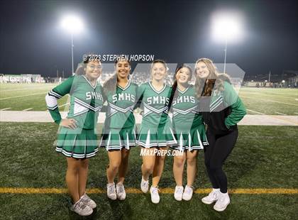 Thumbnail 3 in St. Mary's vs. Manteca (Sac Joaquin D2 Semi Final playoff Round 3) photogallery.