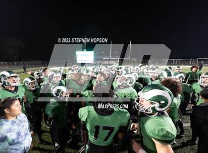 Thumbnail 3 in St. Mary's vs. Manteca (Sac Joaquin D2 Semi Final playoff Round 3) photogallery.