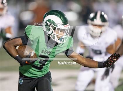 Thumbnail 3 in St. Mary's vs. Manteca (Sac Joaquin D2 Semi Final playoff Round 3) photogallery.