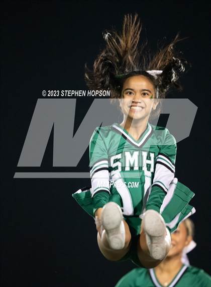 Thumbnail 3 in St. Mary's vs. Manteca (Sac Joaquin D2 Semi Final playoff Round 3) photogallery.