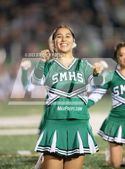 Thumbnail 2 in St. Mary's vs. Manteca (Sac Joaquin D2 Semi Final playoff Round 3) photogallery.