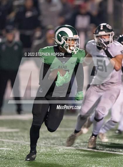 Thumbnail 3 in St. Mary's vs. Manteca (Sac Joaquin D2 Semi Final playoff Round 3) photogallery.