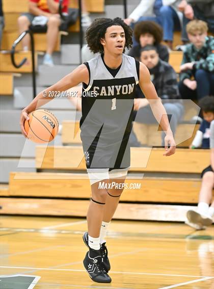 Thumbnail 2 in Willow Canyon vs. Canyon View (Sunnyslope Hoopsgiving Basketball Tournament) photogallery.