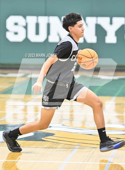 Thumbnail 3 in Willow Canyon vs. Canyon View (Sunnyslope Hoopsgiving Basketball Tournament) photogallery.
