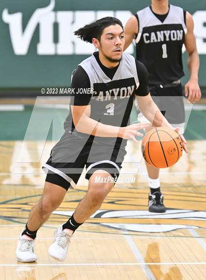 Thumbnail 1 in Willow Canyon vs. Canyon View (Sunnyslope Hoopsgiving Basketball Tournament) photogallery.