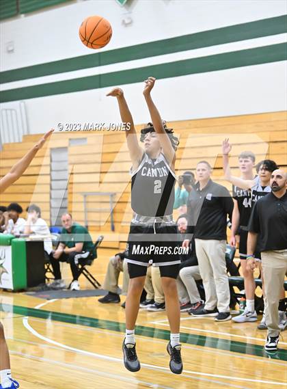 Thumbnail 2 in Willow Canyon vs. Canyon View (Sunnyslope Hoopsgiving Basketball Tournament) photogallery.