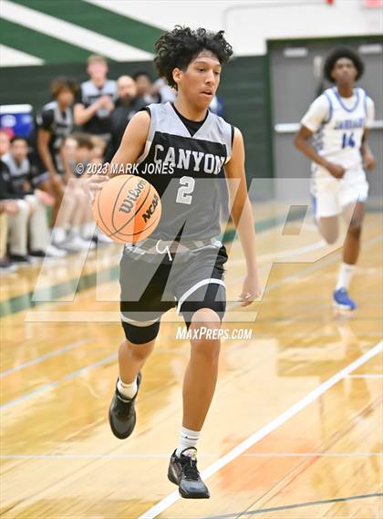 Thumbnail 2 in Willow Canyon vs. Canyon View (Sunnyslope Hoopsgiving Basketball Tournament) photogallery.