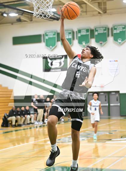 Thumbnail 1 in Willow Canyon vs. Canyon View (Sunnyslope Hoopsgiving Basketball Tournament) photogallery.