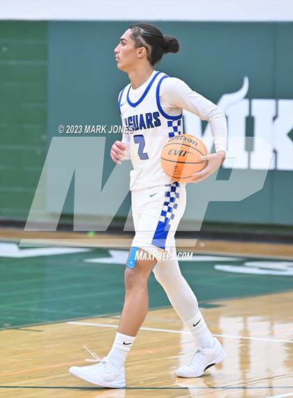 Thumbnail 1 in Willow Canyon vs. Canyon View (Sunnyslope Hoopsgiving Basketball Tournament) photogallery.