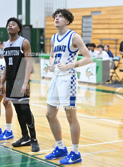 Thumbnail 3 in Willow Canyon vs. Canyon View (Sunnyslope Hoopsgiving Basketball Tournament) photogallery.