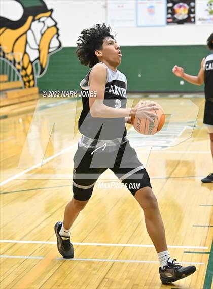 Thumbnail 1 in Willow Canyon vs. Canyon View (Sunnyslope Hoopsgiving Basketball Tournament) photogallery.