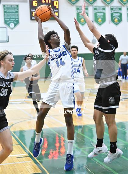 Thumbnail 1 in Willow Canyon vs. Canyon View (Sunnyslope Hoopsgiving Basketball Tournament) photogallery.