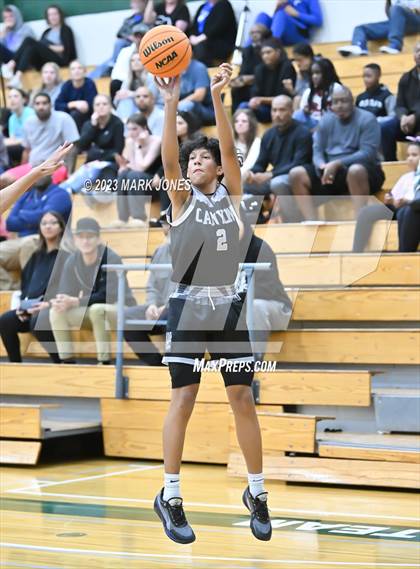 Thumbnail 2 in Willow Canyon vs. Canyon View (Sunnyslope Hoopsgiving Basketball Tournament) photogallery.