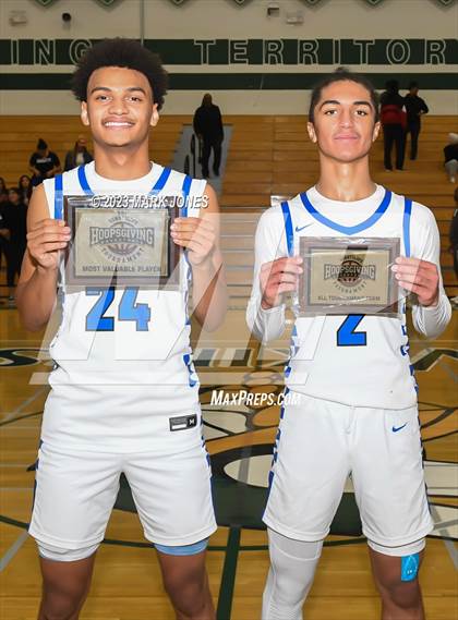 Thumbnail 2 in Willow Canyon vs. Canyon View (Sunnyslope Hoopsgiving Basketball Tournament) photogallery.