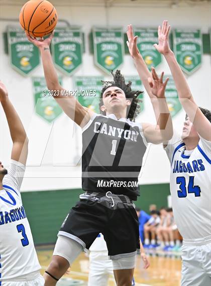 Thumbnail 3 in Willow Canyon vs. Canyon View (Sunnyslope Hoopsgiving Basketball Tournament) photogallery.