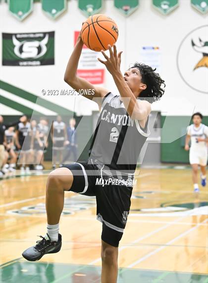 Thumbnail 3 in Willow Canyon vs. Canyon View (Sunnyslope Hoopsgiving Basketball Tournament) photogallery.