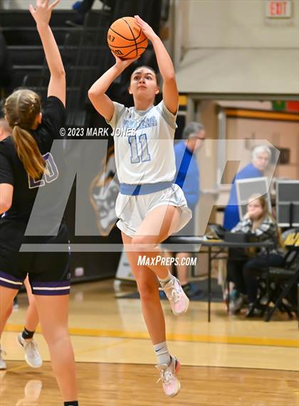 Thumbnail 2 in Northwest Christian vs. Valley Christian (ALA Coyotes Basketball Invitational - Championship) photogallery.