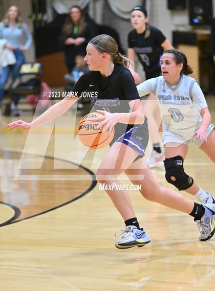 Thumbnail 2 in Northwest Christian vs. Valley Christian (ALA Coyotes Basketball Invitational - Championship) photogallery.