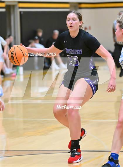 Thumbnail 3 in Northwest Christian vs. Valley Christian (ALA Coyotes Basketball Invitational - Championship) photogallery.