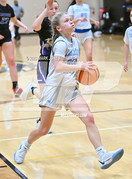 Thumbnail 2 in Northwest Christian vs. Valley Christian (ALA Coyotes Basketball Invitational - Championship) photogallery.