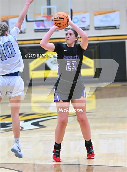 Thumbnail 2 in Northwest Christian vs. Valley Christian (ALA Coyotes Basketball Invitational - Championship) photogallery.