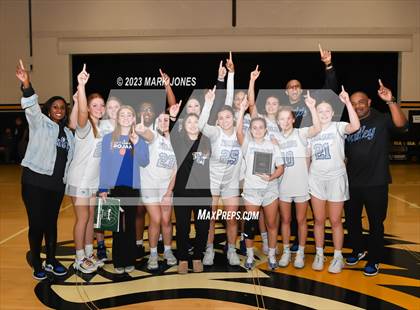 Thumbnail 3 in Northwest Christian vs. Valley Christian (ALA Coyotes Basketball Invitational - Championship) photogallery.