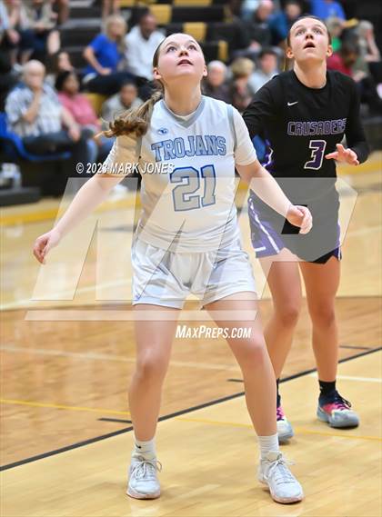 Thumbnail 1 in Northwest Christian vs. Valley Christian (ALA Coyotes Basketball Invitational - Championship) photogallery.