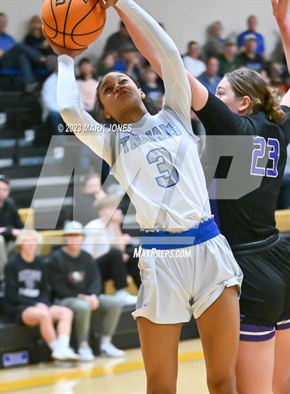 Thumbnail 2 in Northwest Christian vs. Valley Christian (ALA Coyotes Basketball Invitational - Championship) photogallery.