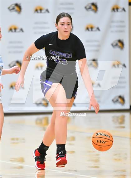 Thumbnail 3 in Northwest Christian vs. Valley Christian (ALA Coyotes Basketball Invitational - Championship) photogallery.