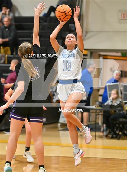 Thumbnail 3 in Northwest Christian vs. Valley Christian (ALA Coyotes Basketball Invitational - Championship) photogallery.