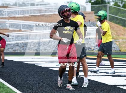 Thumbnail 1 in Douglas Byrd vs Cardinal Gibbons (Montgomery Central 2nd Annual 7 on 7 Air Raid Classic) photogallery.