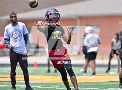 Thumbnail 3 in Douglas Byrd vs Cardinal Gibbons (Montgomery Central 2nd Annual 7 on 7 Air Raid Classic) photogallery.