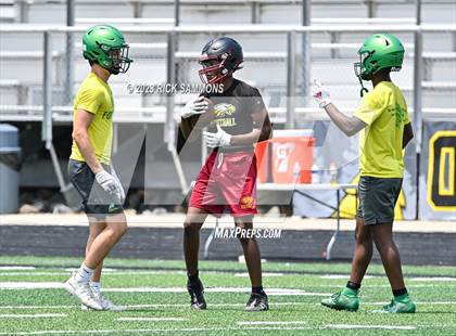 Thumbnail 3 in Douglas Byrd vs Cardinal Gibbons (Montgomery Central 2nd Annual 7 on 7 Air Raid Classic) photogallery.