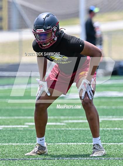 Thumbnail 2 in Douglas Byrd vs Cardinal Gibbons (Montgomery Central 2nd Annual 7 on 7 Air Raid Classic) photogallery.