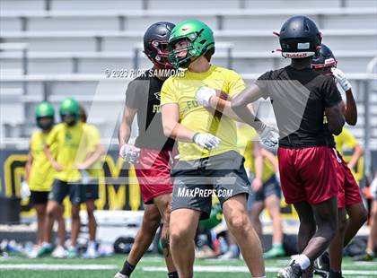 Thumbnail 2 in Douglas Byrd vs Cardinal Gibbons (Montgomery Central 2nd Annual 7 on 7 Air Raid Classic) photogallery.