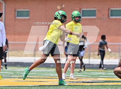 Thumbnail 2 in Douglas Byrd vs Cardinal Gibbons (Montgomery Central 2nd Annual 7 on 7 Air Raid Classic) photogallery.